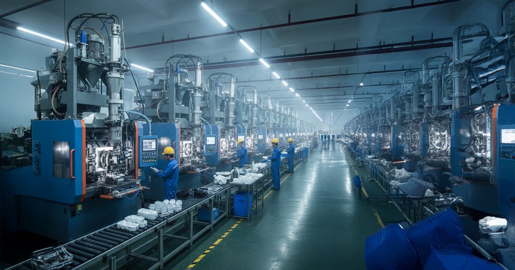 inyección de plástico